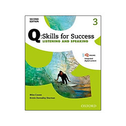 Q Skills for Success: Level 3: Listening & Speaking Student Book with IQ Online