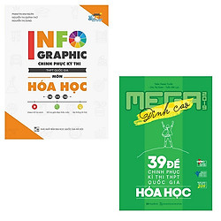 Combo Infographic Chinh Phục Kỳ Thi THPT Quốc Gia Môn Hóa Học + Mega Luyện Đề Hóa 2019