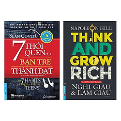 Combo 7 Thói Quen Của Bạn Trẻ Thành Đạt (Tái Bản) + Nghĩ Giàu Và Làm Giàu (Tái Bản) (2 Cu