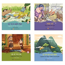 Bộ Sách Song Ngữ Cổ Tích Việt Nam 3 (Bộ 4 Cuốn) – Tặng Kèm Sách The Naughty Mynah – Mynah
