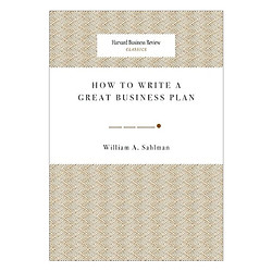 How to Write a Great Business Plan