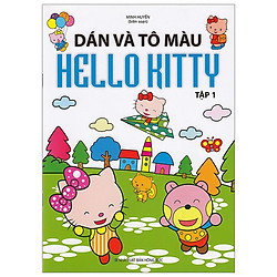 Dán Và Tô Màu Hello Kitty – Tập 1
