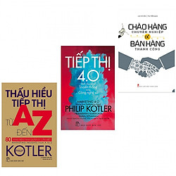 Combo thấu hiểu tiếp thị từ A-Z+thấu hiểu tiếp thị 4.0+chào hàng chuyên nghiệp để bán hàn