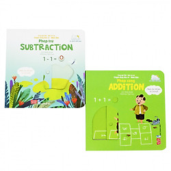 Sách Bộ 2 cuốn – Chuyển động số đếm: Phép cộng & Phép trừ