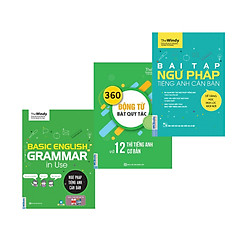 Combo Sách Ngữ Pháp Tiếng Anh Căn Bản (Bìa Xanh), Bài Tập Ngữ Pháp Tiếng Anh Căn Bản, 360