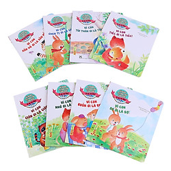 Sách thiếu nhi: Kỹ Năng Làm Chủ Cảm Xúc (Bộ 8 cuốn) – Tặng kèm poster An Toàn Cho Con Yêu