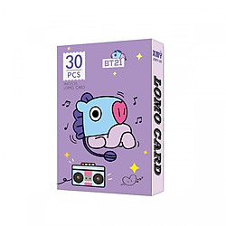 Lomo bt21 ảnh bts card Mang