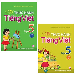 Combo Vở Bài Tập Thực Hành Tiếng Việt Lớp 5 – Tập 1 Và 2 (Bộ 2 Tập)