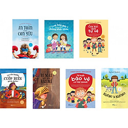 Combo Kỹ Năng An Toàn Cho Bé: An Toàn Giáo Dục Giới Tính (Bộ 7 Cuốn) – Tặng Kèm Bookmark