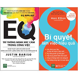 Combo EQ – Trí Thông Minh Xúc Cảm Trong Công Việc + 8 Bí Quyết Làm Việc Hiệu Quả( Tặng Kè