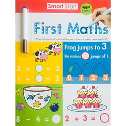 SMART START FIRST MATHS 16PP WIPE CLEAN WITH PEN