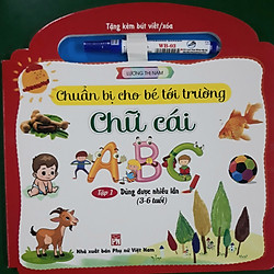 Chuẩn bị cho bé tới trường chữ cái – Tập 1