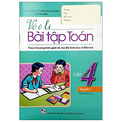 Vở Ô Li Bài Tập Toán 4 – Quyển 1 (2019)