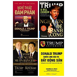 Combo Sách Của Tổng Thống Donald Trump (Bộ 4 Cuốn)