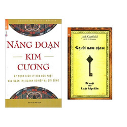 Combo Sách Kỹ Năng Làm Việc:  Năng Đoạn Kim Cương (Tái Bản 2018) +  Người Nam Châm – Bí M