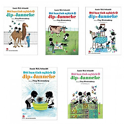 Combo Truyện Tranh Thiếu Nhi: Đôi Bạn Tinh Nghịch Jip Và Janneke (Bộ 5 Tập) – Tặng Kèm Bo
