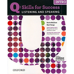 Q: Skills For Success Listening And Speaking Intro: Student Book With Online Practice