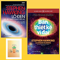 Combo Bản Thiết Kế Vĩ Đại và Lỗ Đen: Các Bài Diễn Thuyết Trên Đài ( Tặng Kèm Sổ Tay Xương