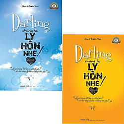 Combo 2 Cuốn Tiểu Thuyết Về Ngoại Tình : Darling Chúng Ta Ly Hôn Nhé! (Tập 1 + Tập 2) / A