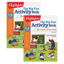 Combo Big Fun Activity Book – Sẵn Sàng Cho Bé Tới Trường 1 – A (5-7 Tuổi)