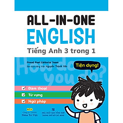 All in One English – Tiếng Anh 3 trong 1 (Kèm 1 đĩa MP3)