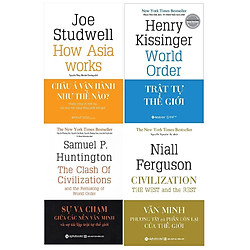 combo 4 cuốn: Văn Minh Phương Tây Và Phần Còn Lại Của Thế Giới + Sự Va Chạm Giữa Các Nền
