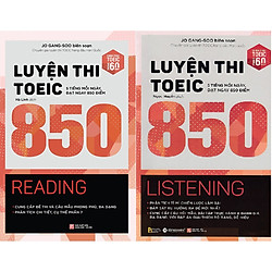 Combo Luyện Thi Toeic 850 Của Jo Gang–Soo ( Luyện Thi Toeic 850 – Reading + Luyện Thi Toe
