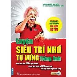 Luyện Siêu Trí Nhớ Từ Vựng Tiếng Anh (Tặng kèm Booksmark)