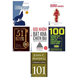 combo 5 cuốn:Leadership + Tư duy doanh nhân hành động lãnh đạo + Để trở thành nhà lãnh đạ