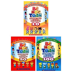 Combo Bé Học Toán (Bộ 3 Cuốn)