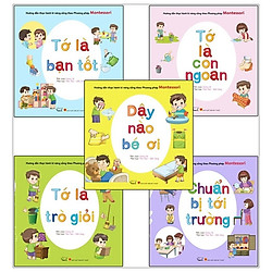 Hướng Dẫn Thực Hành Kĩ Năng Sống Theo Phương Pháp Montessori (Bộ 5 Cuốn)