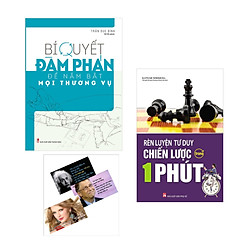 Combo Bí Quyết Đàm Phán Để Nắm Bắt Mọi Thương Vụ Và Rèn Luyện Tư Duy Chiến Lược Trong 1