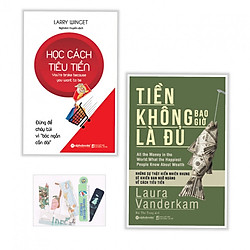Combo Học cách tiêu tiền + Tiền không bao giờ là đủ – (Tặng kèm bookmark AHA )