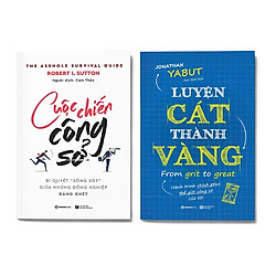 Combo 2 cuốn: Cuộc Chiến Công Sở + Luyện Cát Thành Vàng