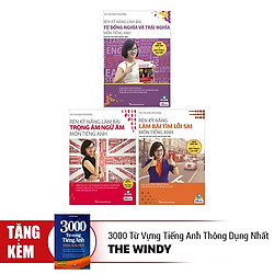 Combo 3 Bộ Sách Tiếng Anh Cô Mai Phương  (Tặng kèm bút chì Kingbooks)