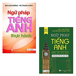Combo Ngữ Pháp Tiếng Anh Thực Hành + Ngữ Pháp Tiếng Anh Dành Cho Học Sinh