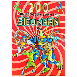 200 Hình Bóc Dán 5 Anh Em Siêu Nhân – Tập 1