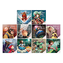 Bộ Sách Ehon Song Ngữ – Học Tiếng Anh Qua Truyện Cổ Tích (Trọn Bộ 10 Cuốn)