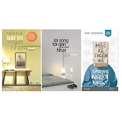 Combo Sống Như Người Nhật (Bộ 3 Cuốn) (Tặng kèm BOOKMARK TIKI)