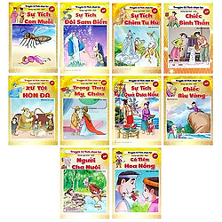 Bộ Sách Truyện Cổ Tích Chọn Lọc (Việt-Anh) – Bộ 10 Cuốn