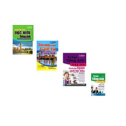 combo 3 cuốn sách:+Luyện Kỹ Năng Đọc Hiểu Tiếng Anh+Cẩm Nang Sử Dụng Giới Từ Tiếng Anh+Tự