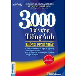 Combo 3000 Từ Vựng Tiếng Anh Thông Dụng Nhất (Tái Bản) + 5000 Từ Vựng Tiếng Anh Thông Dụn