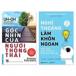 Combo 2 cuốn: Góc Nhìn Của Người Thông Thái, Nghĩ Thoáng – Làm Khôn Ngoan