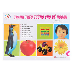 Tranh Treo Tường Cho Bé Ngoan Quyển 4