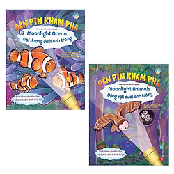 Combo Cho Các Bạn Nhỏ Phát Huy Trí Tưởng Tượng: Đèn Pin Khám Phá – Moonlight Ocean – Đại
