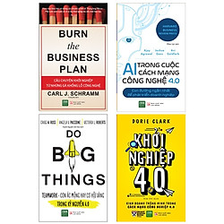 Bộ Sách Khởi Nghiệp Kỷ Nguyên 4.0 (Bộ 4 Cuốn)