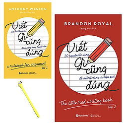 Combo Viết Gì Cũng Đúng ( Trọn Bộ 2 Cuốn ) ( Tặng Kèm Bút )