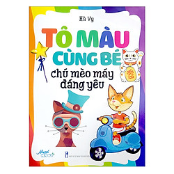 Tô Màu Cùng Bé – Chú Mèo Máy Đáng Yêu