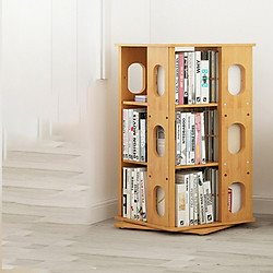 Kệ-sách-xoay-360-độ-gỗ-tre-3-tầng,-kệ-sách,-tủ-sách-MGK043-0