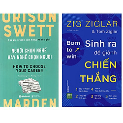 Combo 2 Cuốn Sách Sinh Ra Để Giành Chiến Thắng + Người Chọn Nghề Hay Nghề Chọn Người</spa